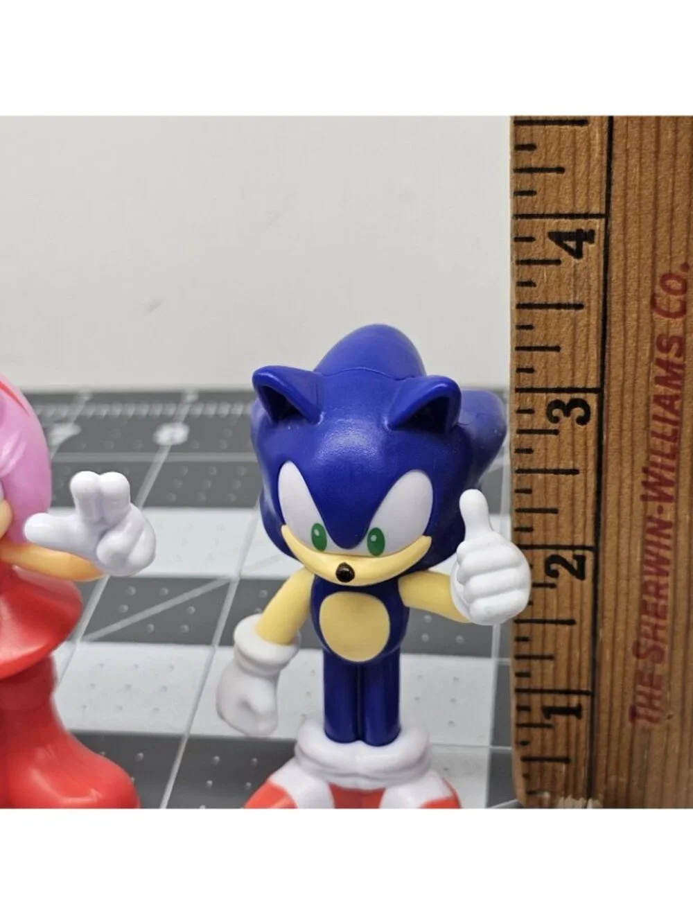 Sonic and Amy Rose 2025 Burger King Toys Cake Toppers Kids Meal Figures Lot